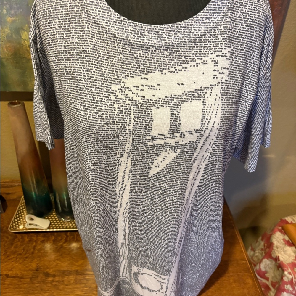Graphic Litographs Text Print T-Shirt